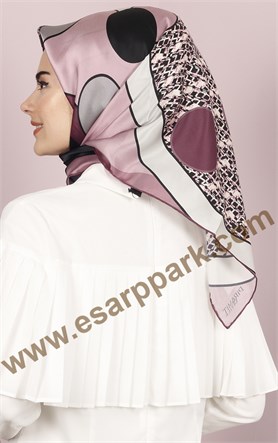 Piramit İpek Eşarp 1861-5