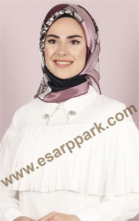 Piramit İpek Eşarp 1861-5