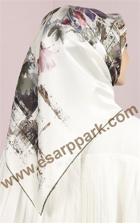 Piramit İpek Eşarp 1869-4