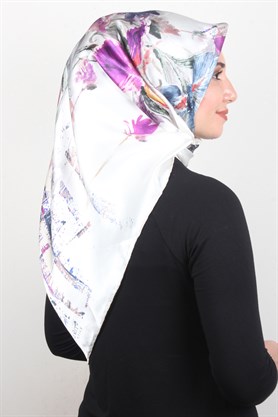 Piramit İpek Eşarp 1869-5