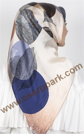 Piramit İpek Eşarp 1872-4