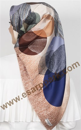 Piramit İpek Eşarp 1872-4