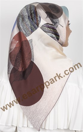 Piramit İpek Eşarp 1872-6