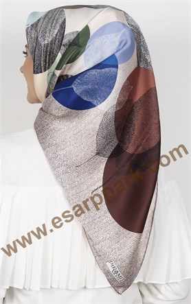 Piramit İpek Eşarp 1872-6