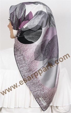 Piramit İpek Eşarp 1872-8