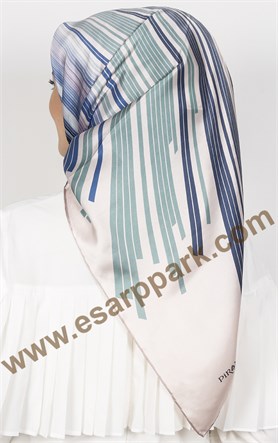 Piramit İpek Eşarp 1873-3