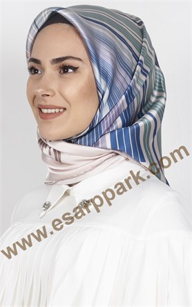 Piramit İpek Eşarp 1873-3