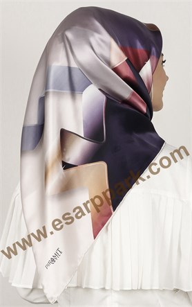 Piramit İpek Eşarp 1878-3