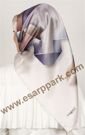 Piramit İpek Eşarp 1878-3