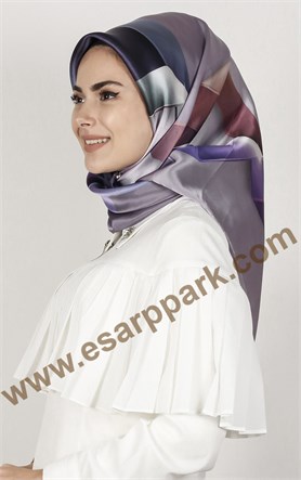 Piramit İpek Eşarp 1878-6