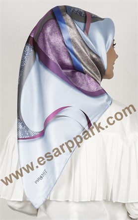Piramit İpek Eşarp 1879-3