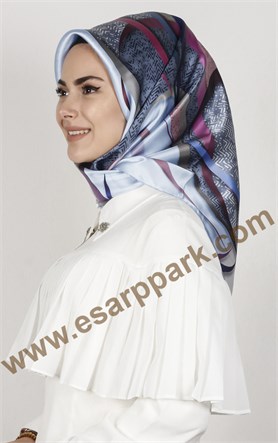 Piramit İpek Eşarp 1879-3