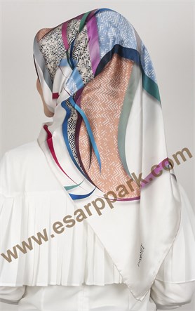 Piramit İpek Eşarp 1879-5