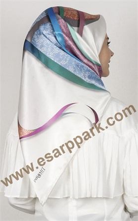 Piramit İpek Eşarp 1879-5