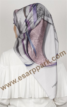 Piramit İpek Eşarp 1879-6