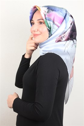 Piramit İpek Eşarp 1880-1