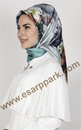 Piramit İpek Eşarp 1880-3