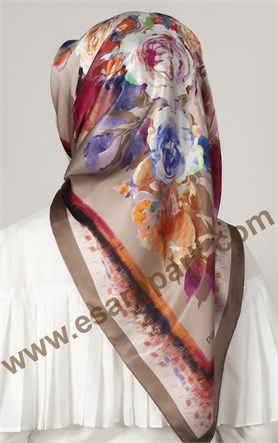 Piramit İpek Eşarp 1882-5