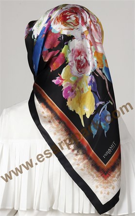 Piramit İpek Eşarp 1882-6