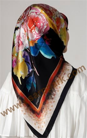 Piramit İpek Eşarp 1882-6