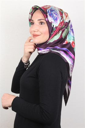 Piramit İpek Eşarp 1882-7