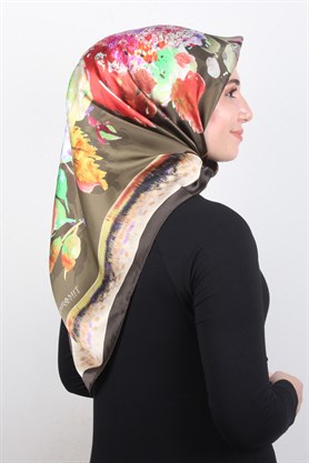 Piramit İpek Eşarp 1882-8