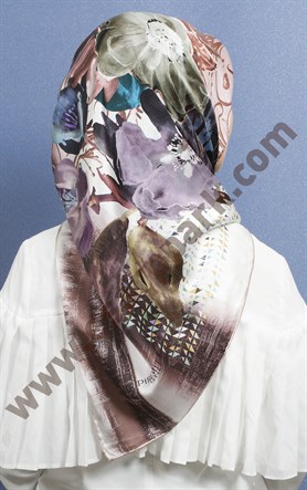 Piramit İpek Eşarp 1883-1