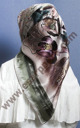 Piramit İpek Eşarp 1883-3