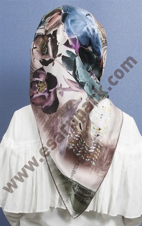 Piramit İpek Eşarp 1883-3