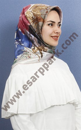 Piramit İpek Eşarp 1883-5