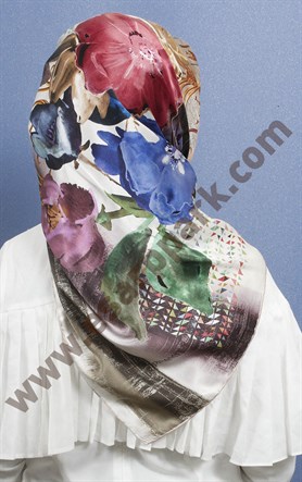 Piramit İpek Eşarp 1883-5