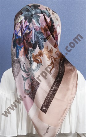 Piramit İpek Eşarp 1884-4