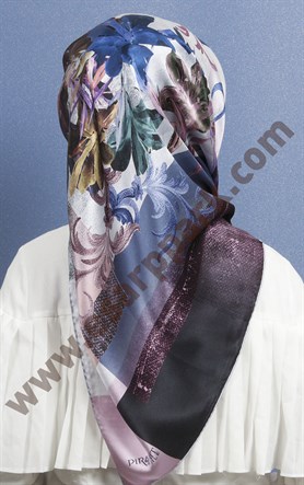 Piramit İpek Eşarp 1884-6