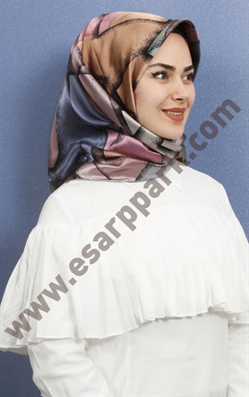 Piramit İpek Eşarp 1885-1