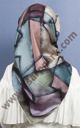 Piramit İpek Eşarp 1885-2