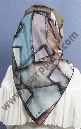 Piramit İpek Eşarp 1885-3