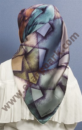 Piramit İpek Eşarp 1885-4