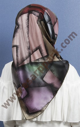 Piramit İpek Eşarp 1885-7