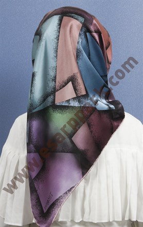 Piramit İpek Eşarp 1885-9