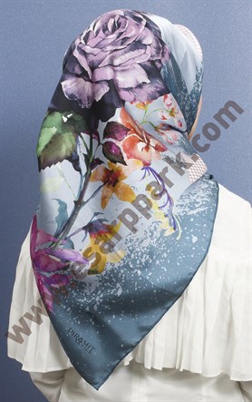 Piramit İpek Eşarp 1886-3