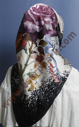 Piramit İpek Eşarp 1886-5