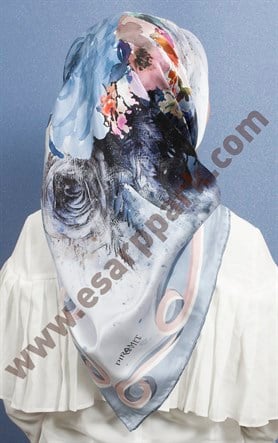 Piramit İpek Eşarp 1887-2