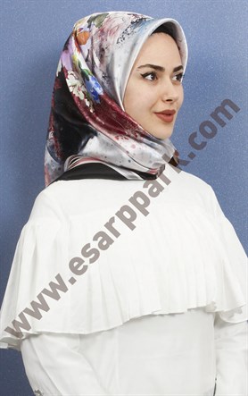 Piramit İpek Eşarp 1887-3