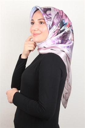 Piramit İpek Eşarp 1887-4