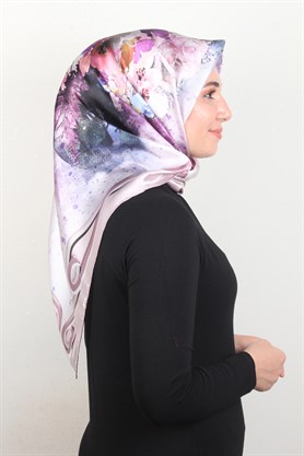 Piramit İpek Eşarp 1887-4