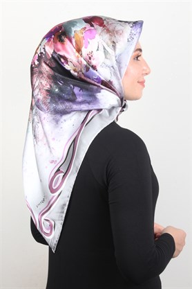 Piramit İpek Eşarp 1887-7