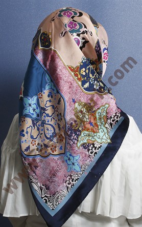 Piramit İpek Eşarp 1889-5