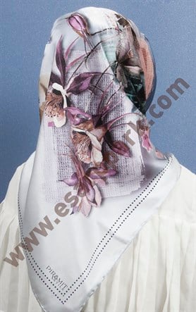 Piramit İpek Eşarp 1890-10