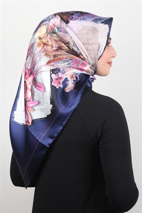 Piramit İpek Eşarp 1890-4