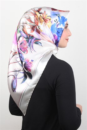 Piramit İpek Eşarp 1890-7